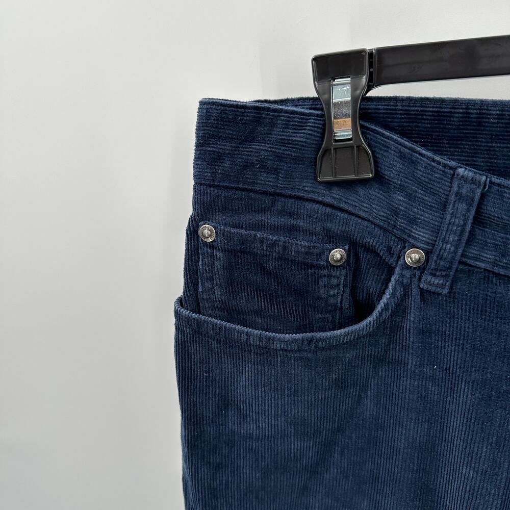 SPOKE Navy Cord Fives The Autumn Original Corduroy Pants in Build B // 34 x36 - Picture 7 of 16